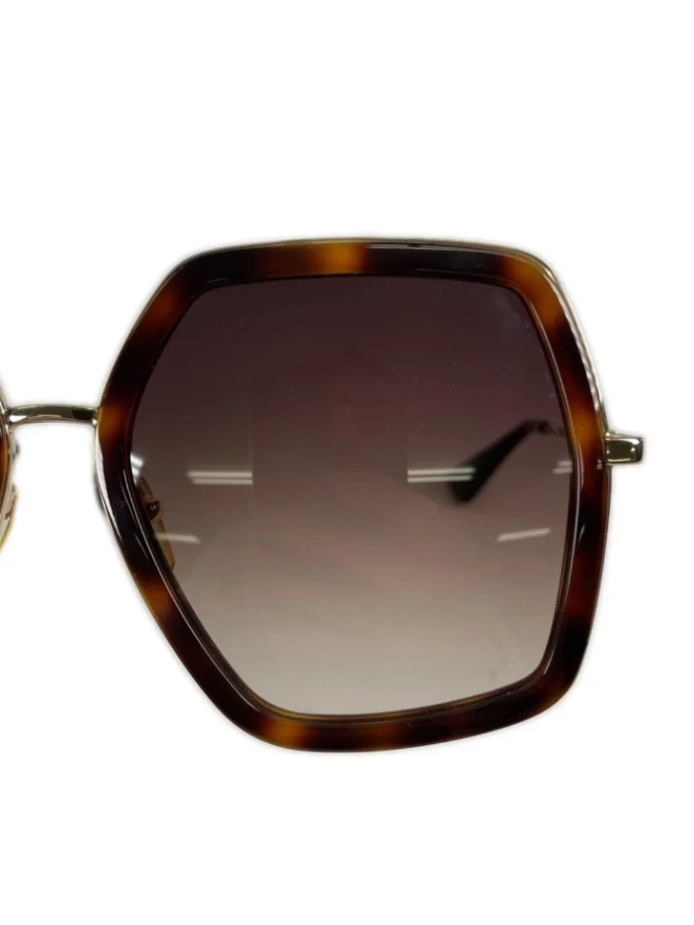 Gucci Sunglasses Metal Brown 56 Eyewear